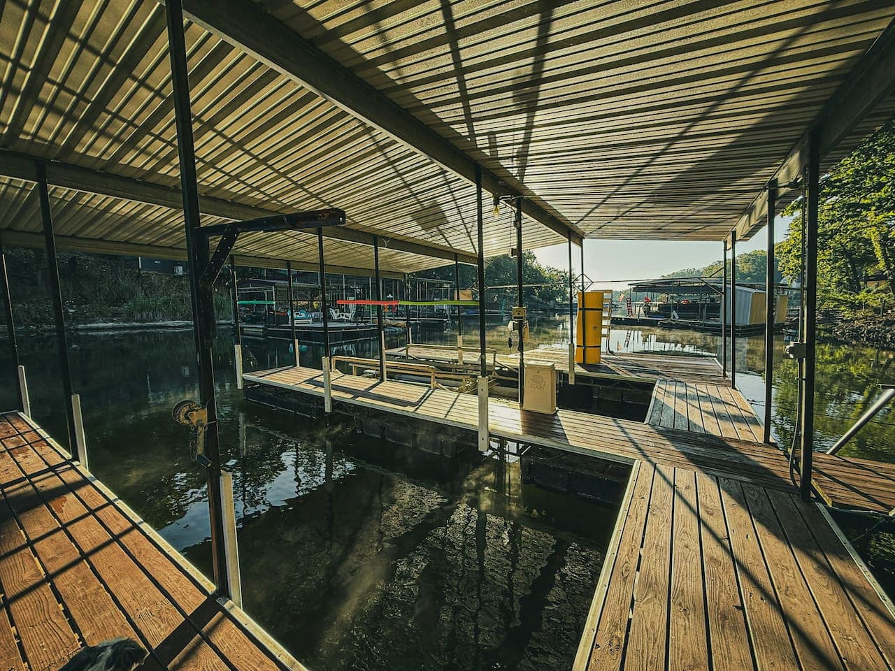 Private dock available during your stay for your boat or watercraft.
