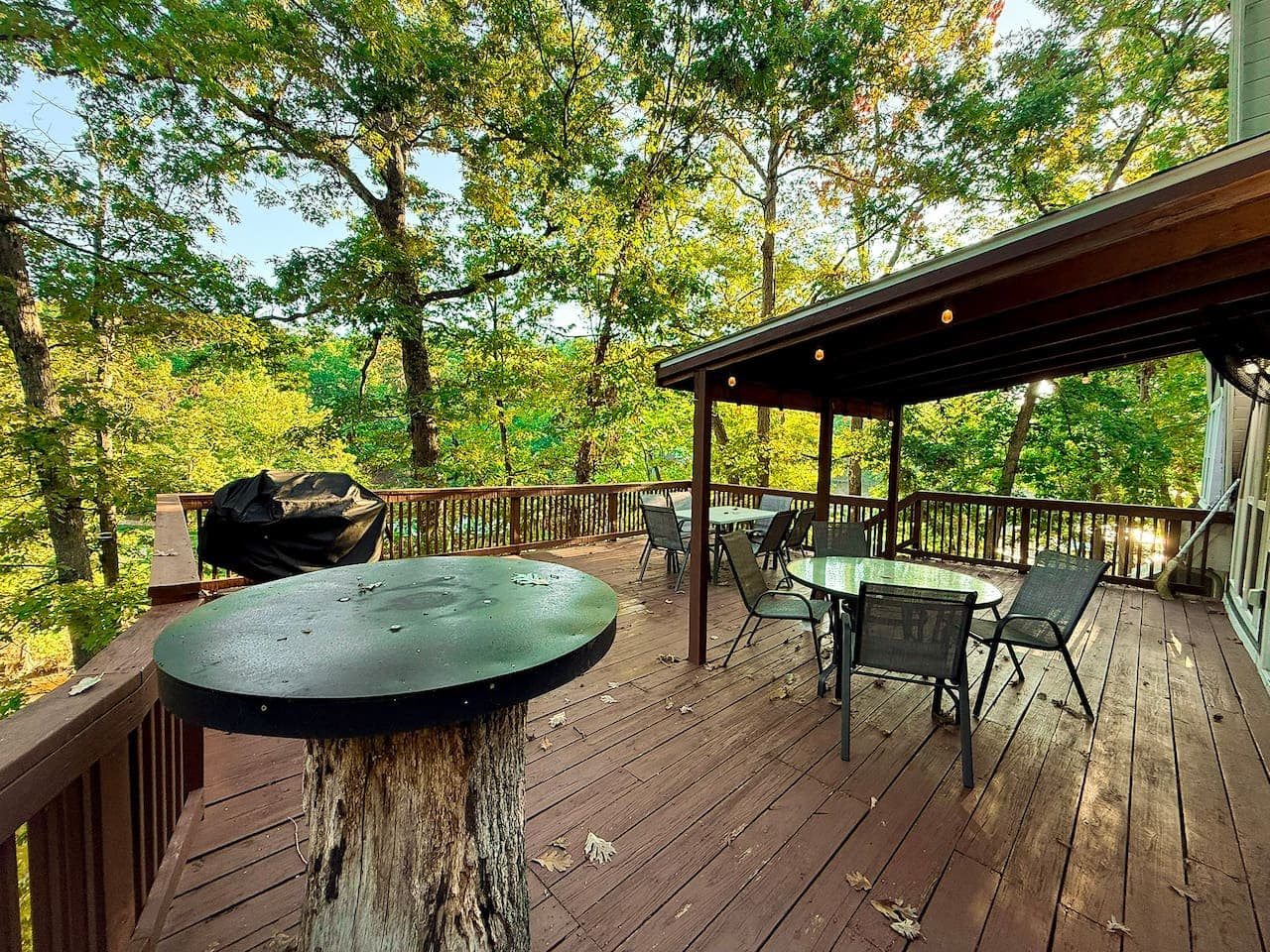 Private dining and grill area