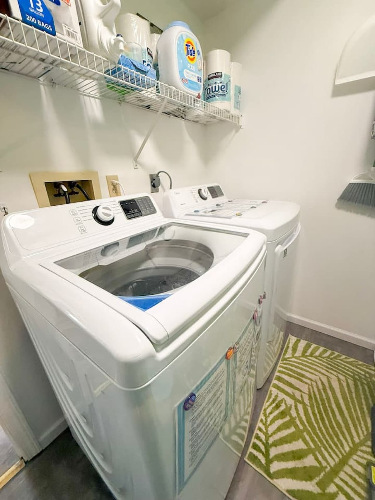 In-unit washer and dryer for your convenience.