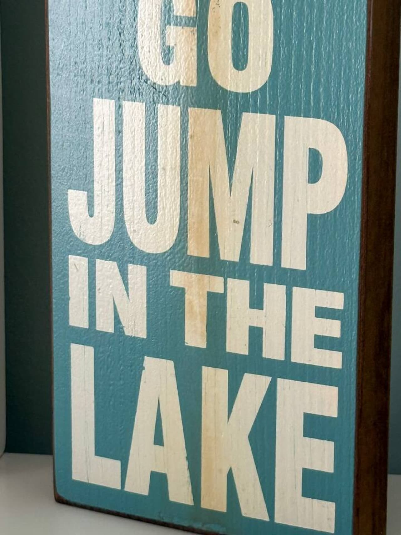 Fun lake-themed touches throughout the home.