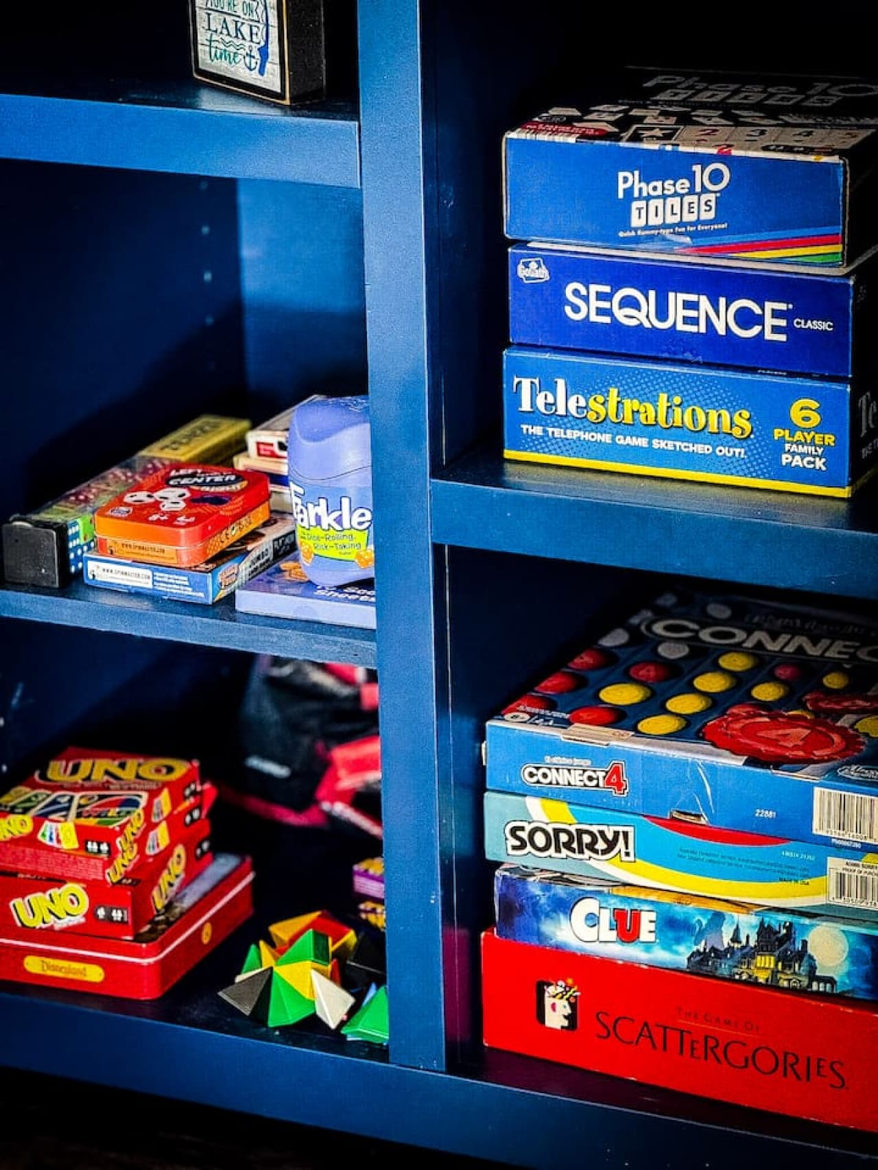 Fun board games for family nights.
