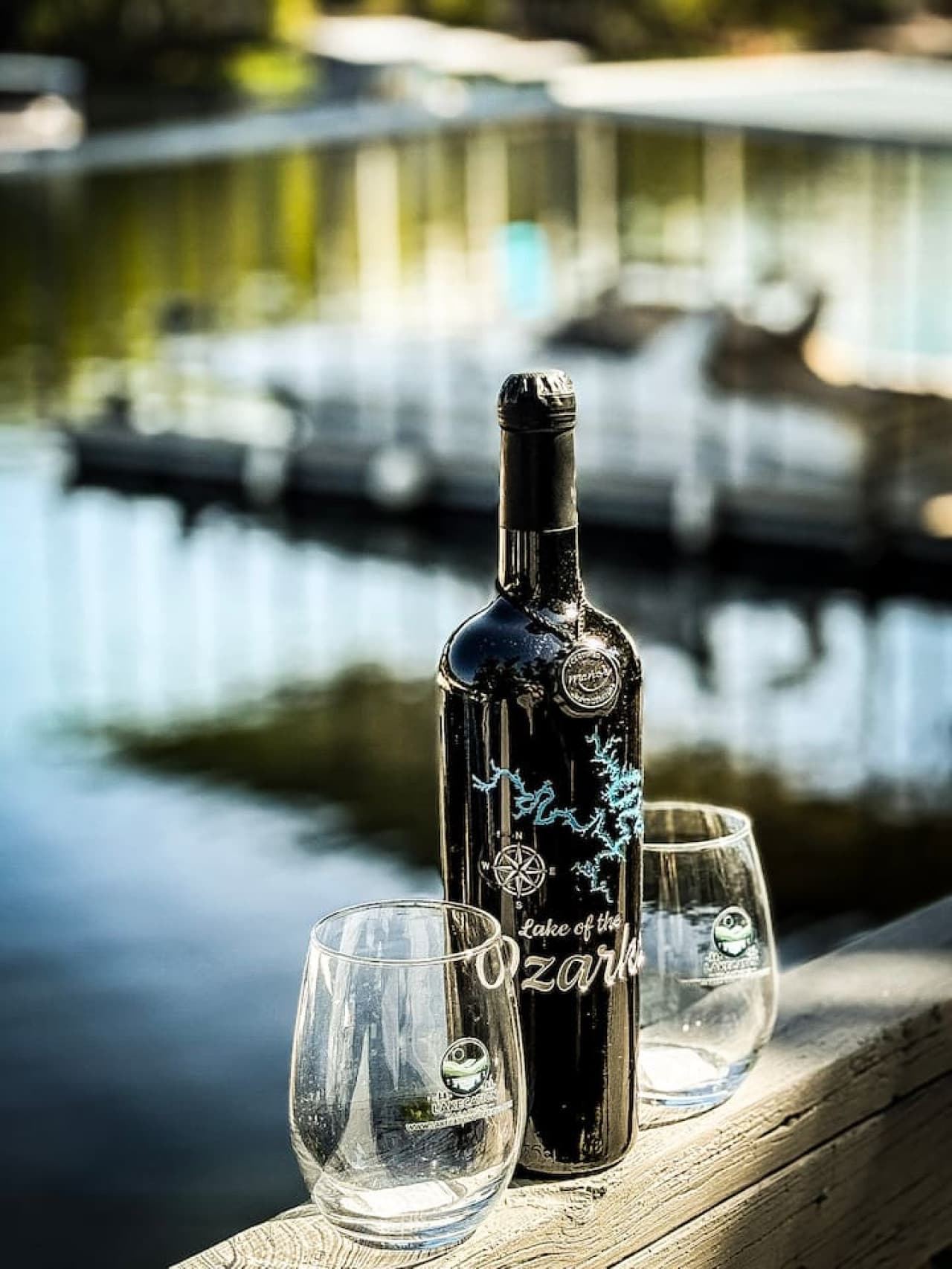 Grab you bottle of wine and watch the sunset.