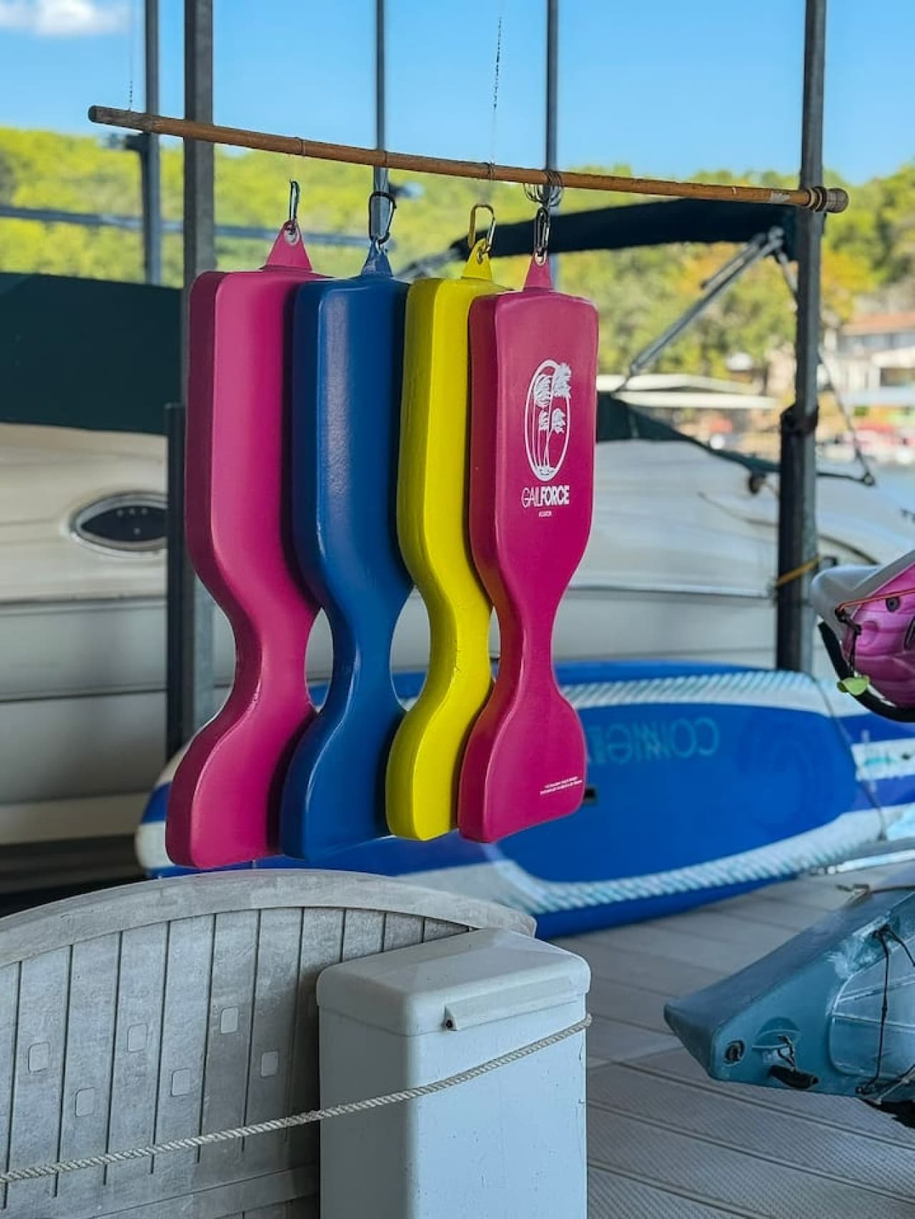 Pack lighter we have floaties available.