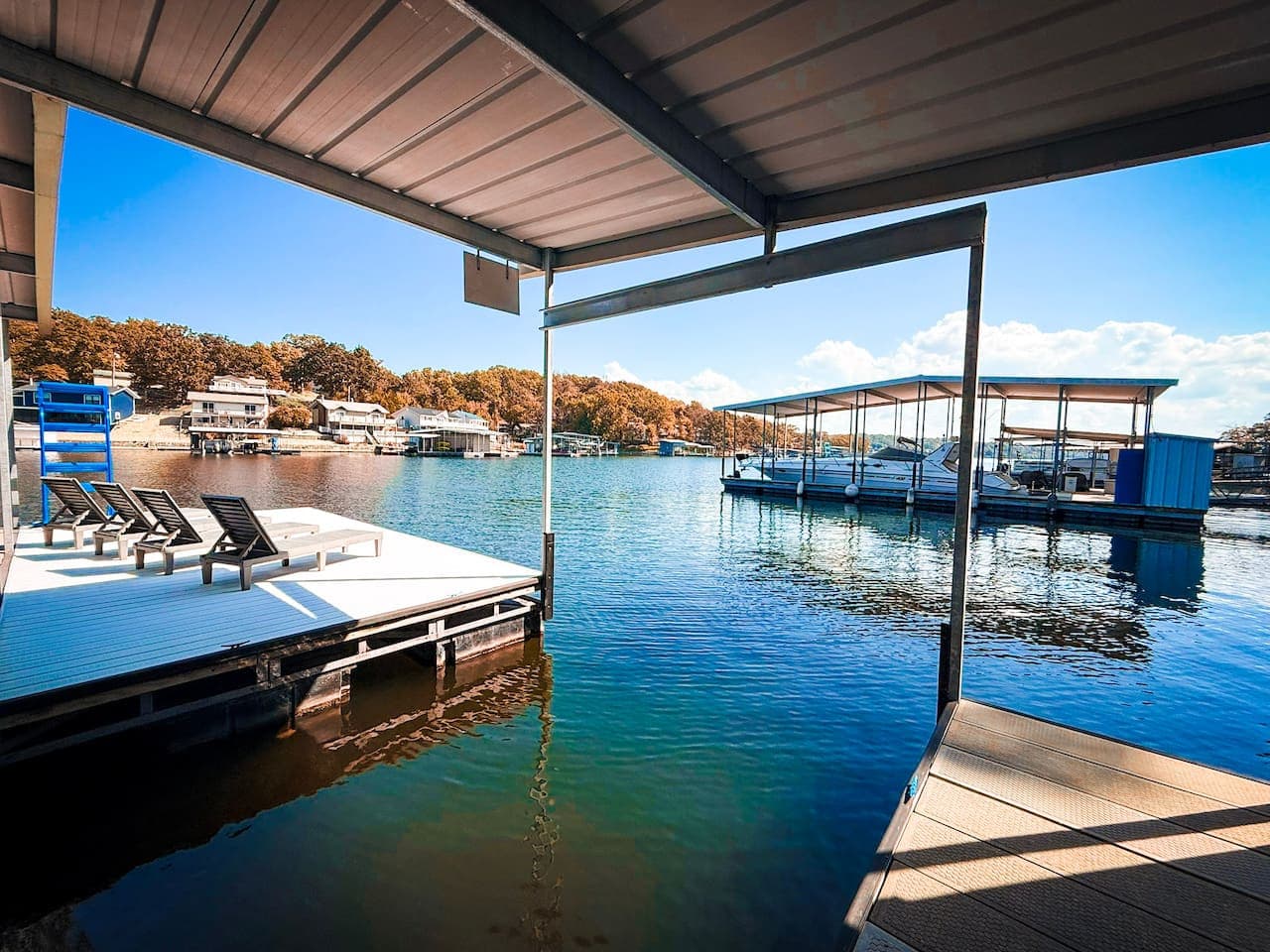 Boat and water craft slip.