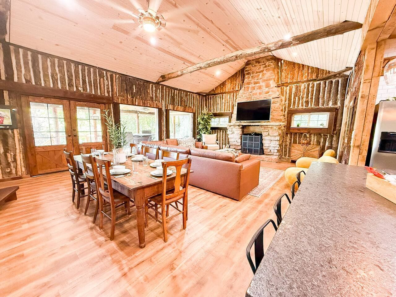 A bright and airy dining space that brings everyone together.”