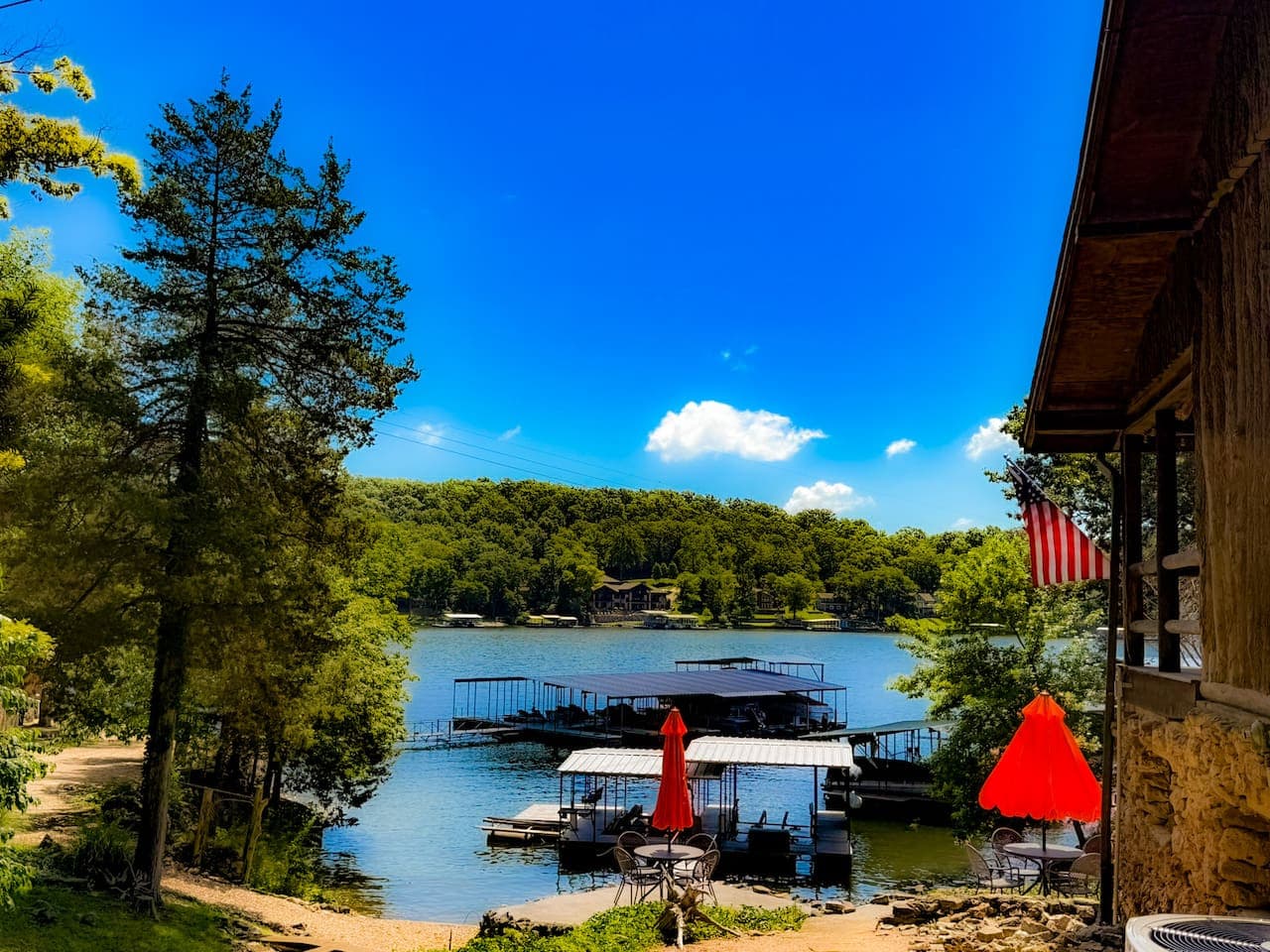 Unmatched waterfront views from your own exclusive dock.