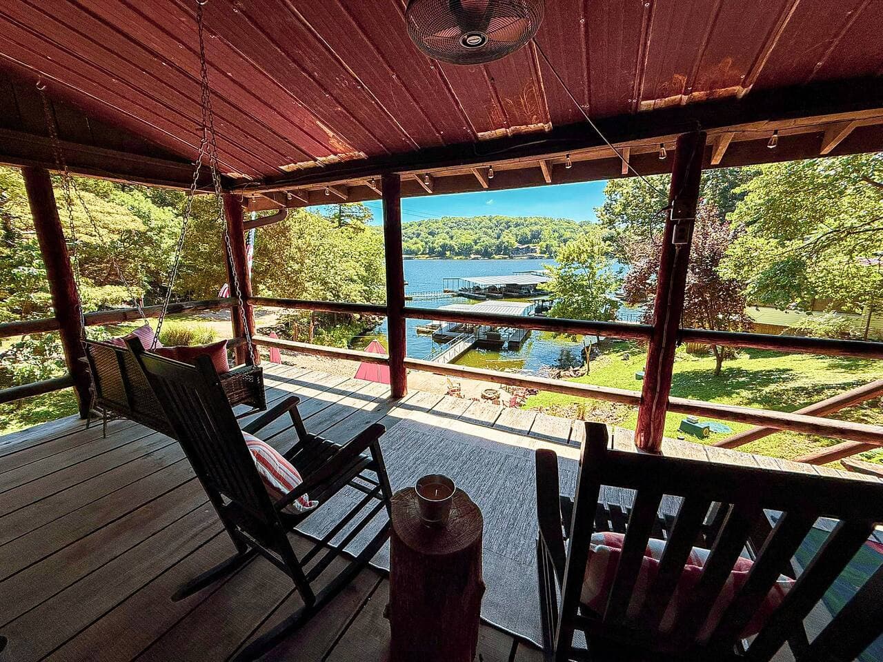 Your front-row seat to lake views, morning coffee, and golden sunsets.