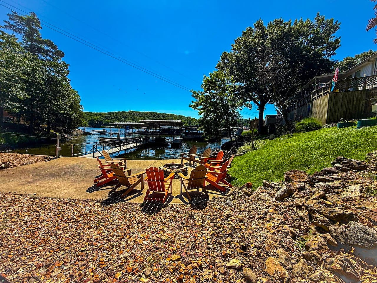Let the kids cast a line while you enjoy the view—fun for all ages right from the dock!