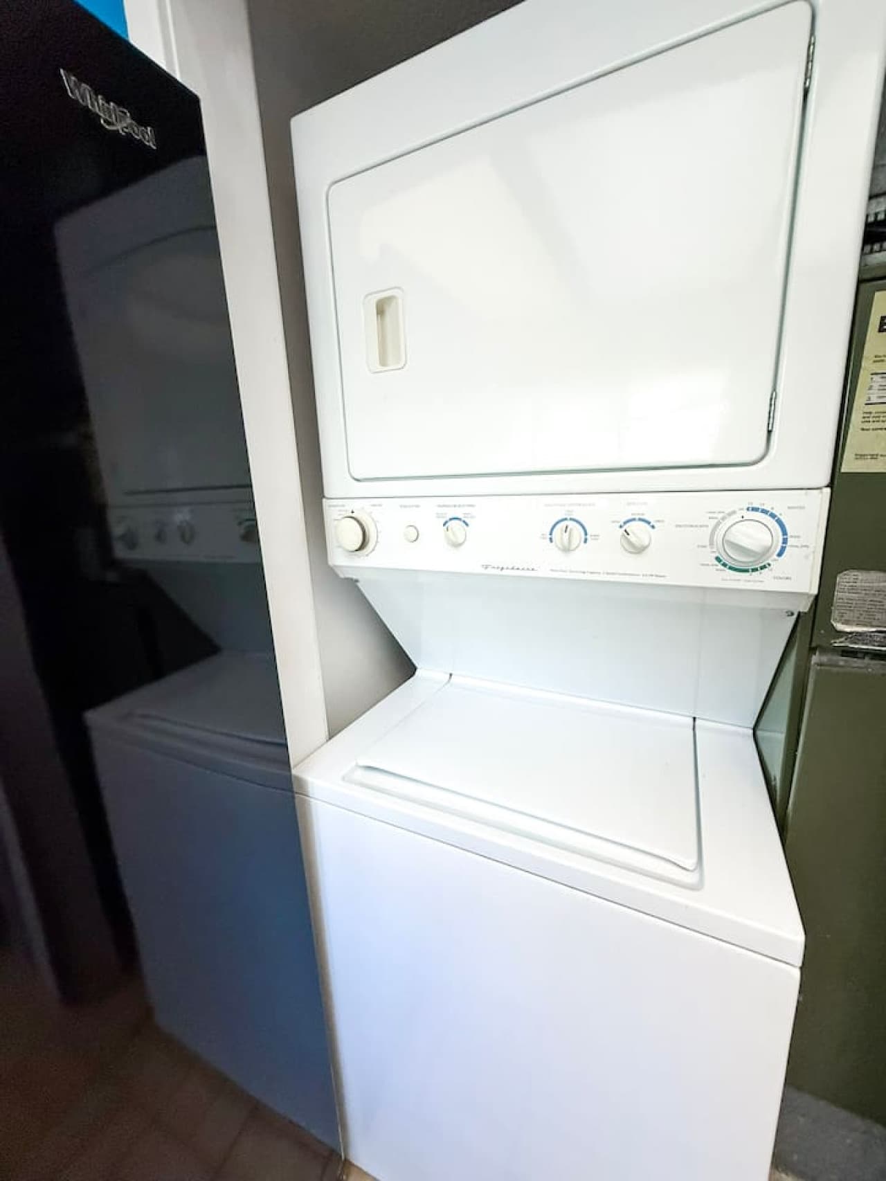Convenient in-unit laundry available for your stay.
