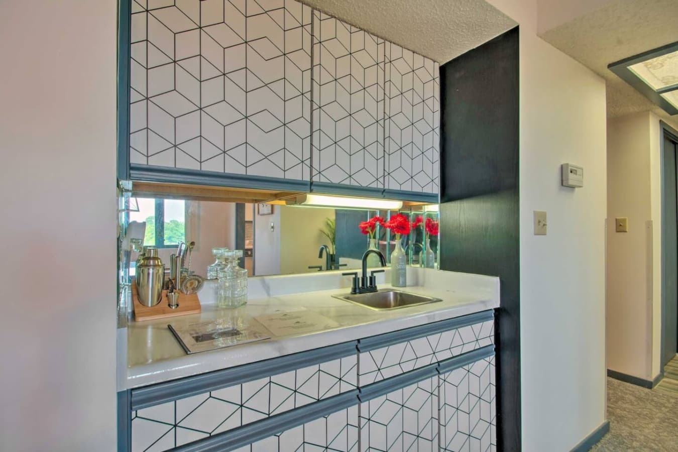 Granite countertops, modern appliances, and everything you need to cook up a delicious meal.