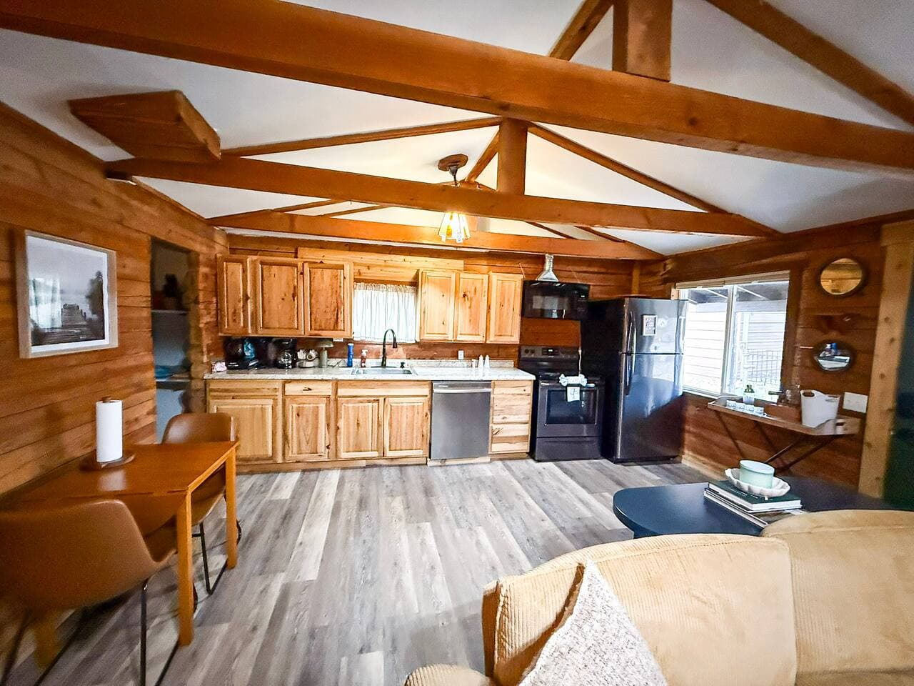 Spacious layout perfect for gathering.