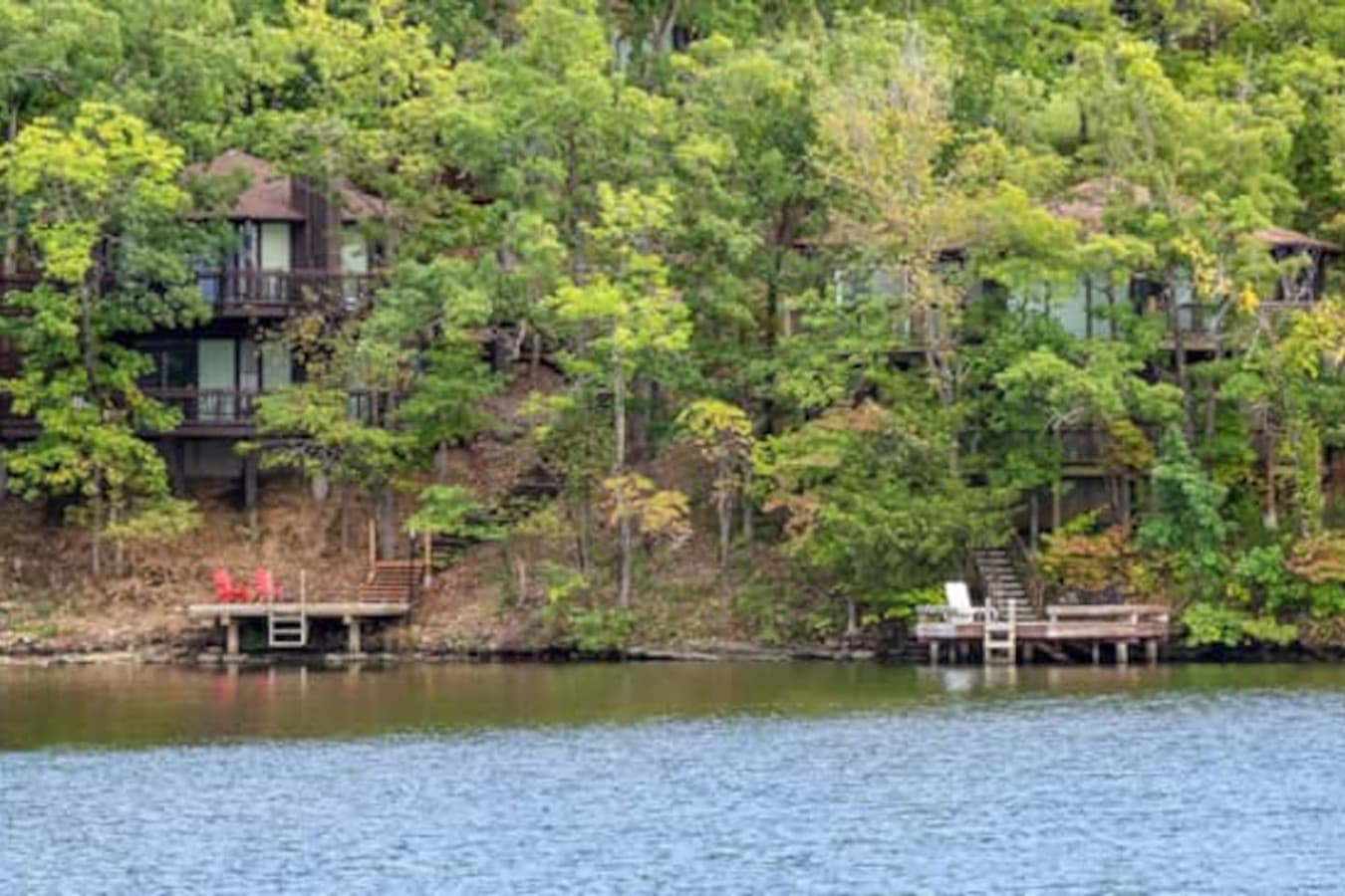 Where the trees meet the lake. Your perfect getaway awaits!