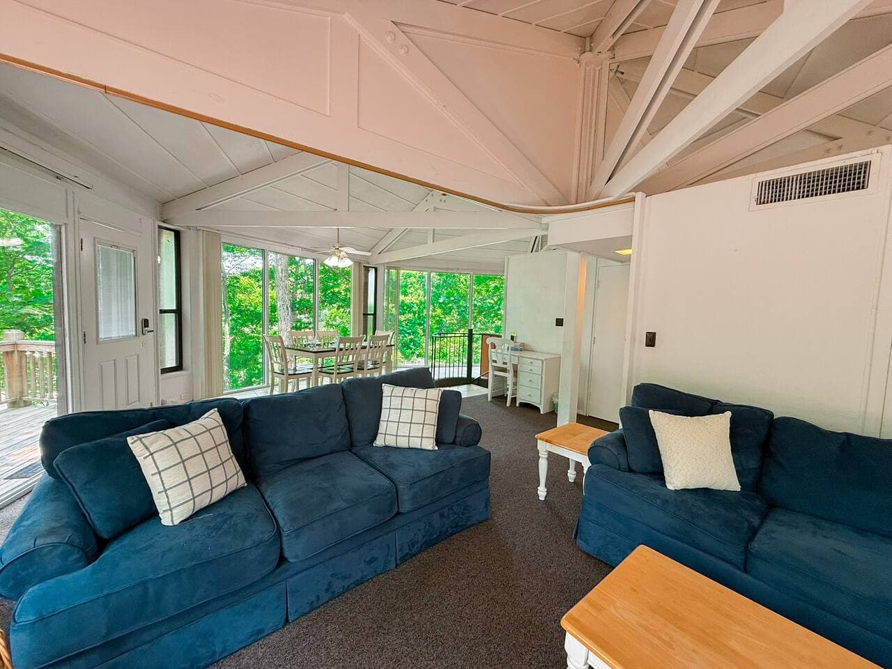 Relax, recharge, and reconnect in this cozy living space—ideal for lake days and lazy evenings.