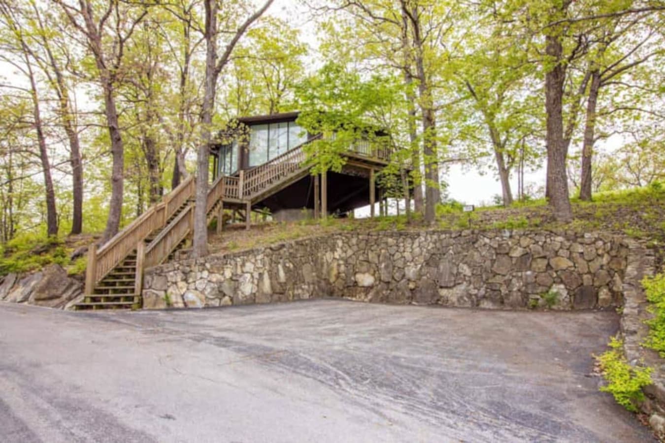 Experience the unique charm of Treetop Village Unit 23, nestled among the trees with an elevated perspective that offers both privacy and scenic views.