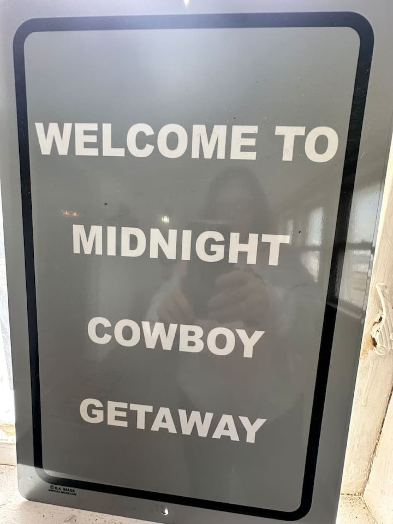 “Welcome to Midnight Cowboy Getaway” —a stay that’s memorable from the start.