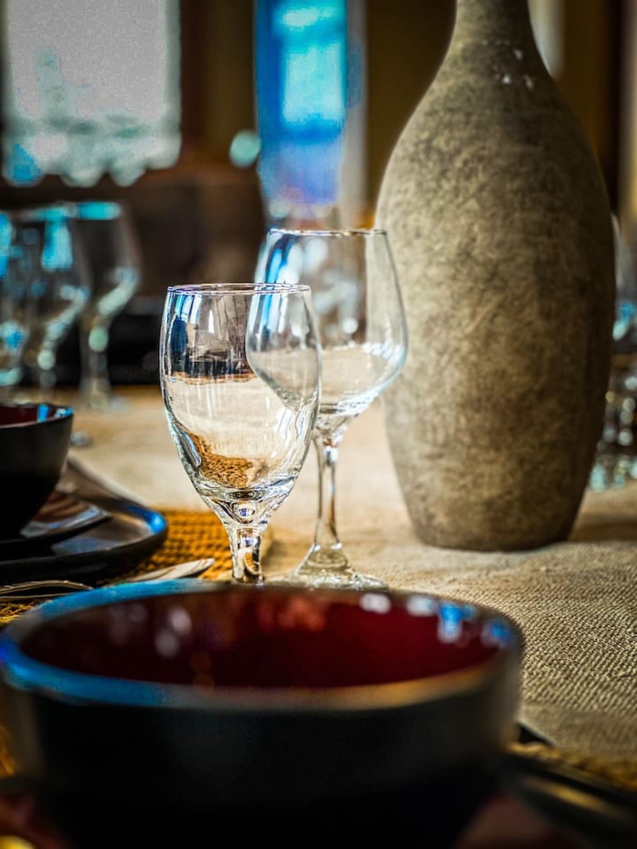 Attention to detail in every corner, from table settings to decor, creating a welcoming atmosphere.