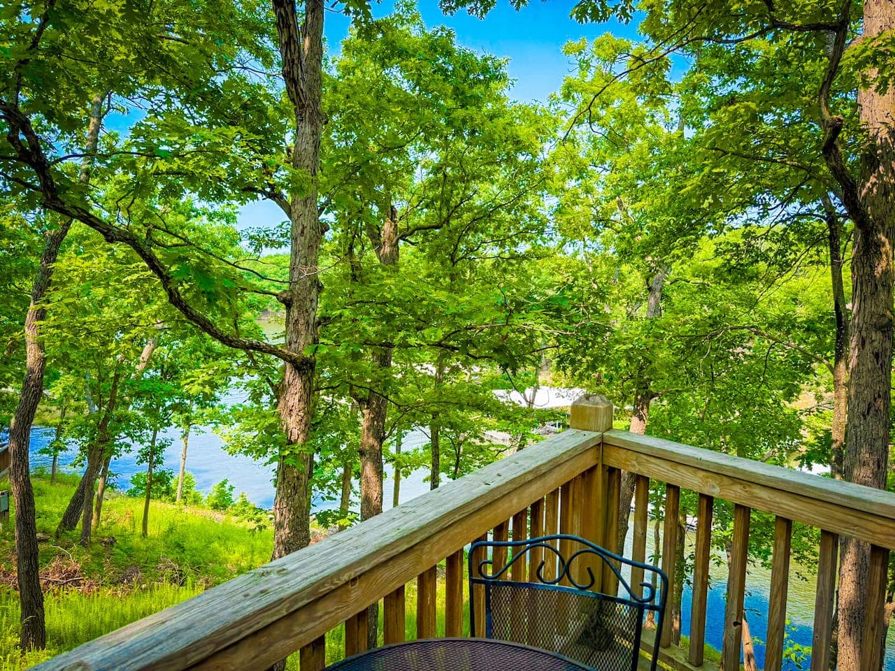 Unwind in the trees with the nature view just beyond your railing.