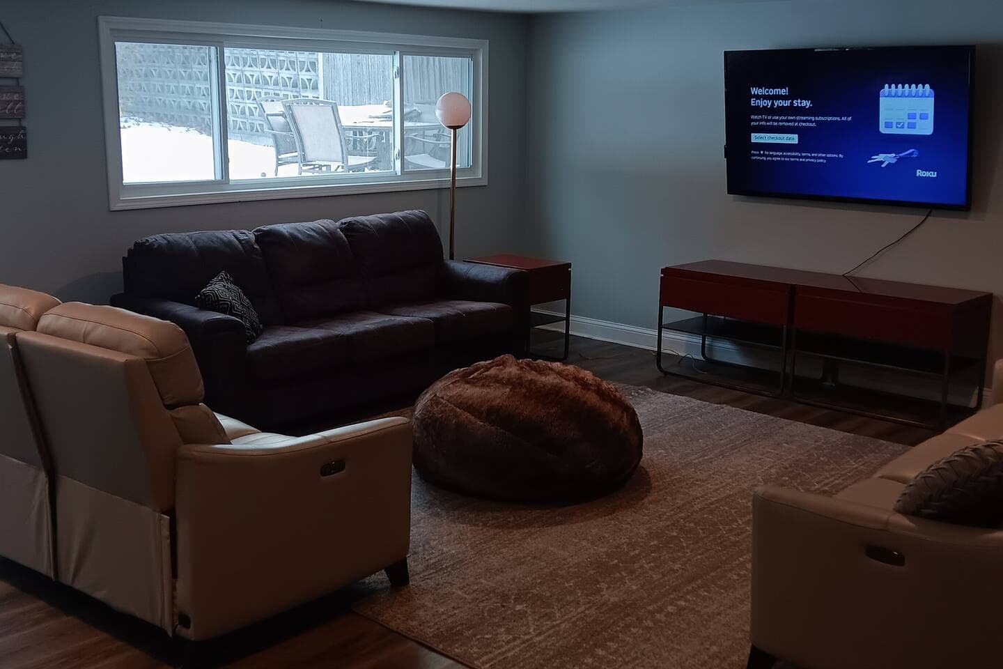 Lower Level Theater Area