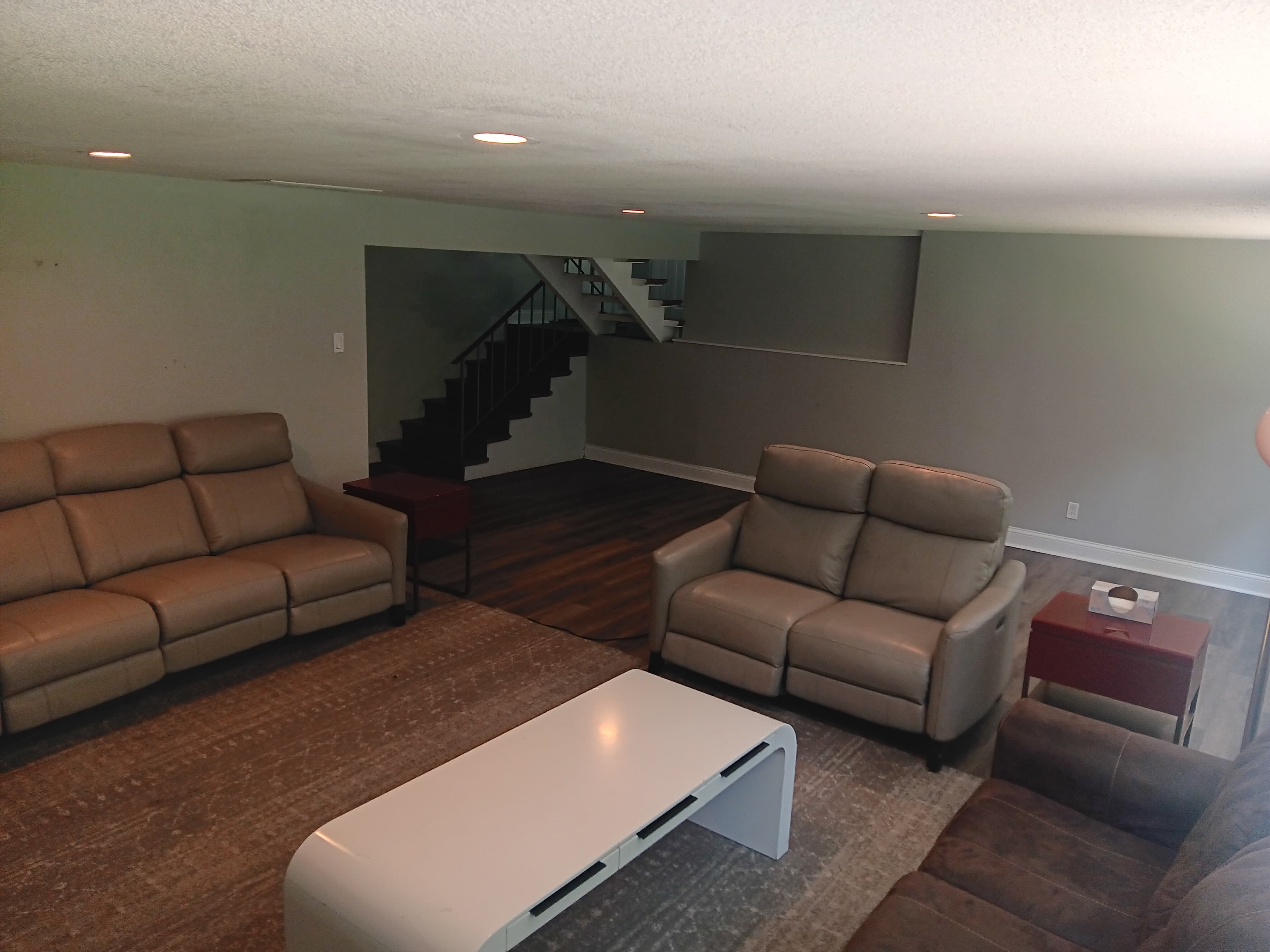 Lower Level TV/Movie Theater
