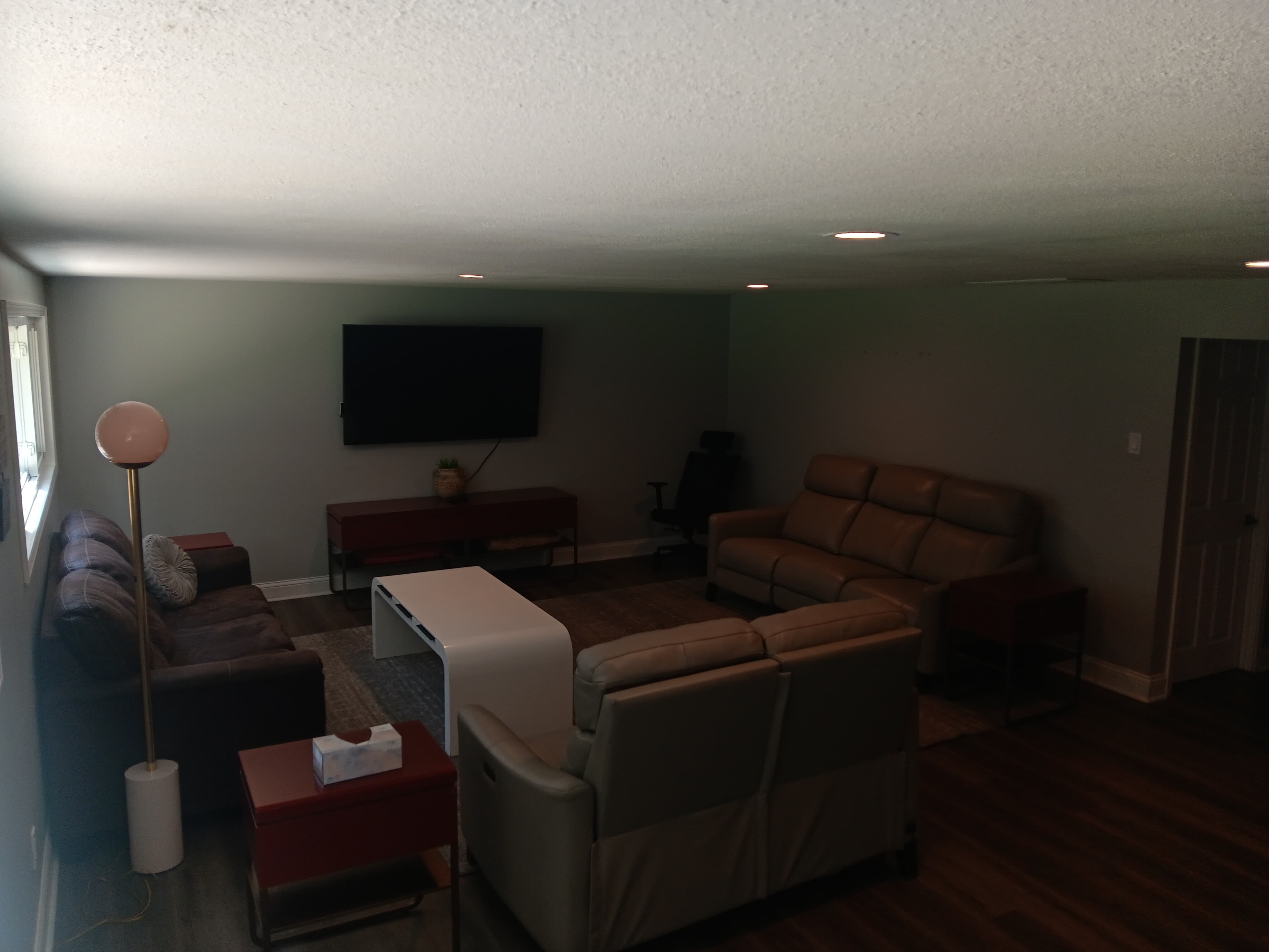 Lower Level TV/Movie Room Angle 2
