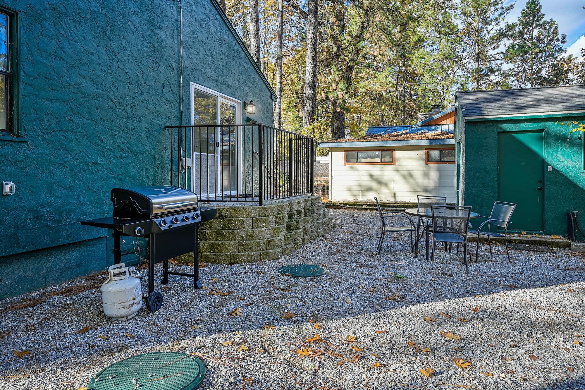 Back porch area