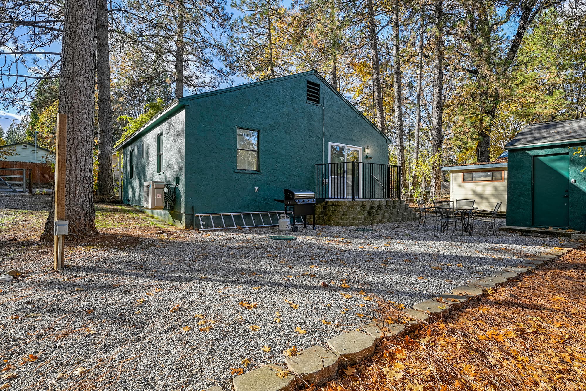 Back porch area