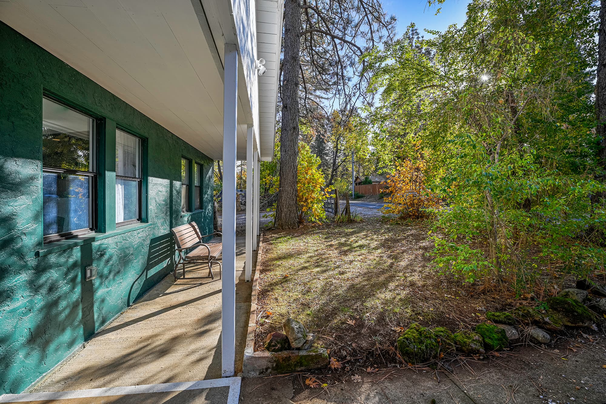 Front yard area.