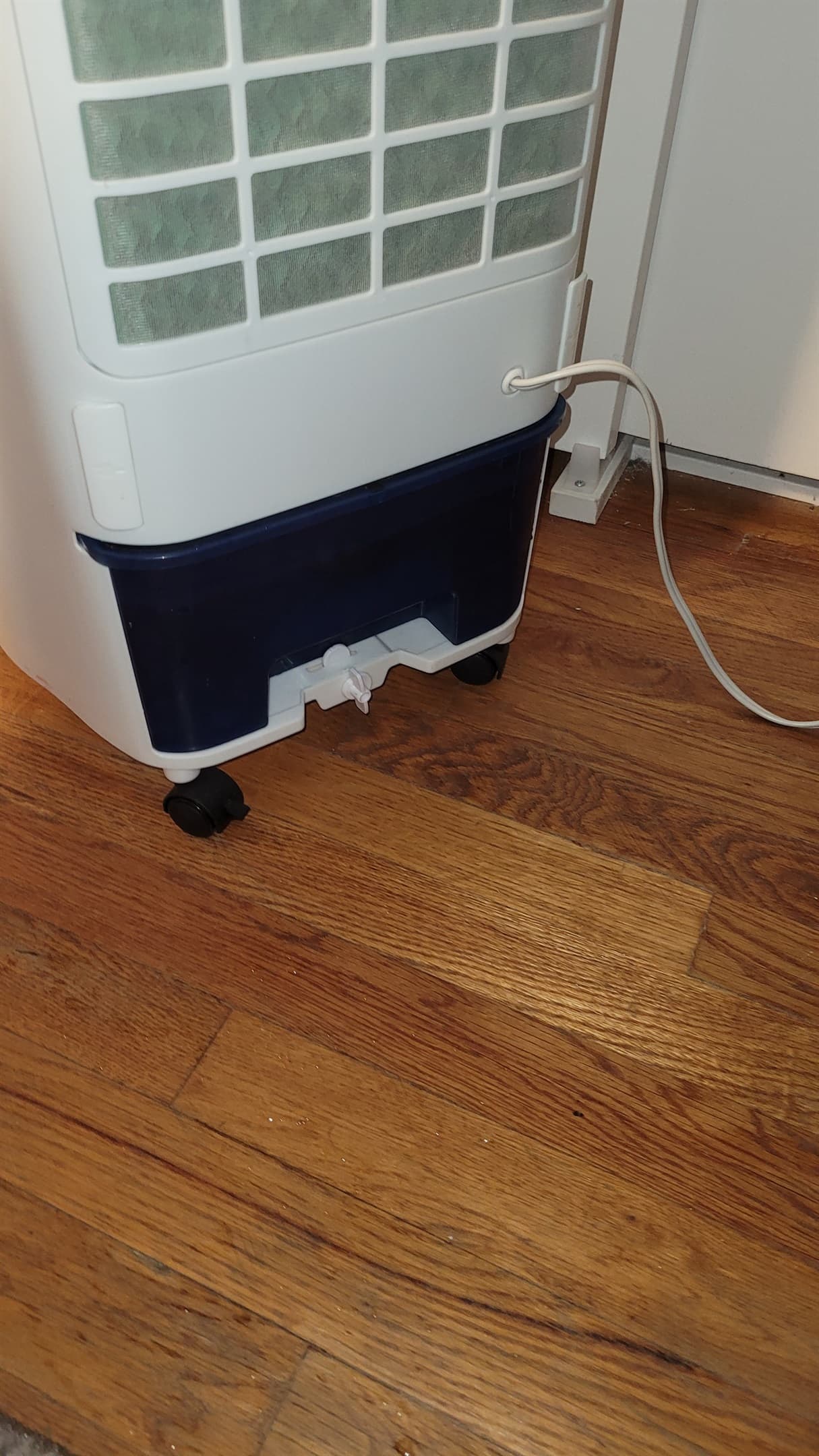 Install tub in back of cooler.