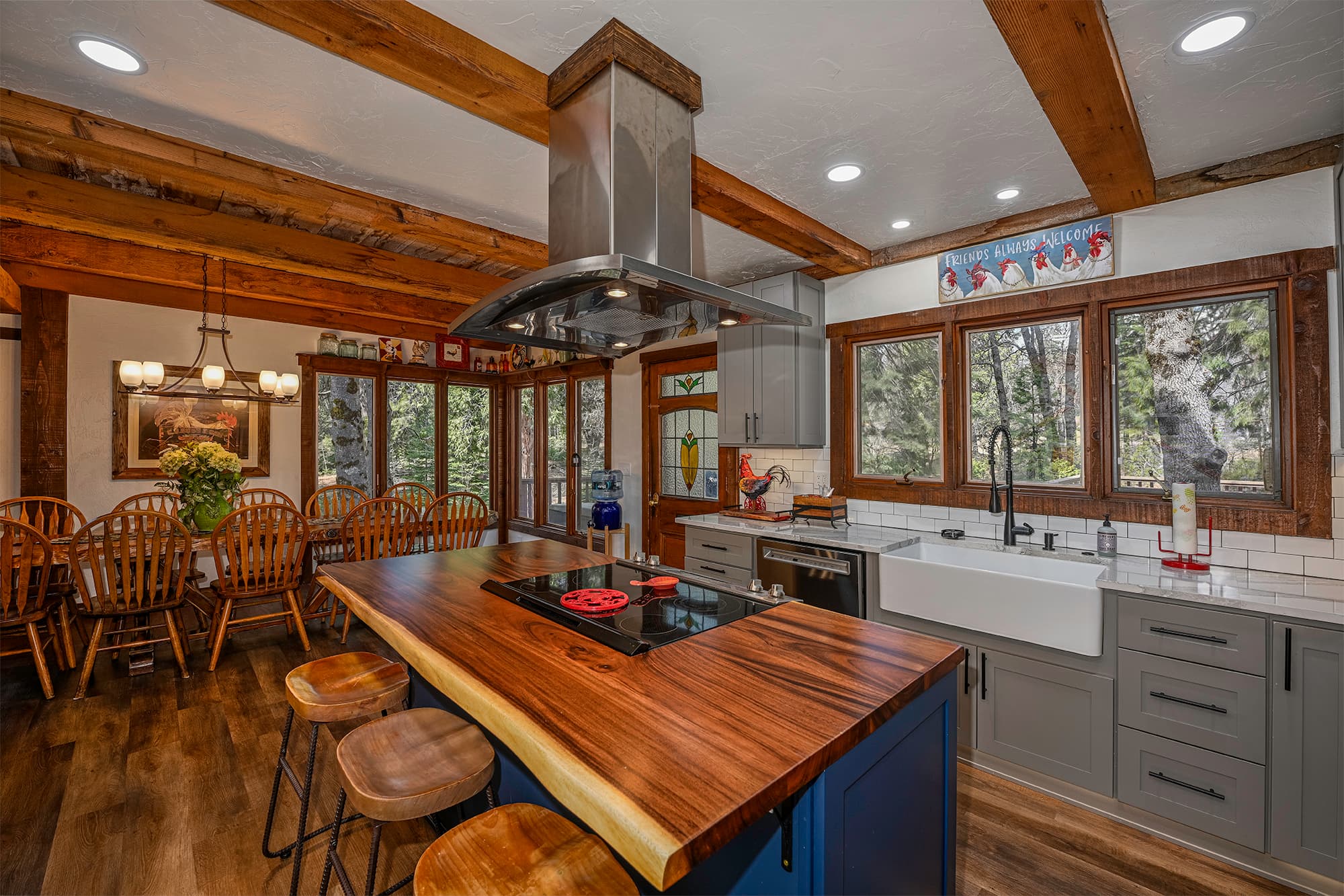 Kitchen & Dining area.