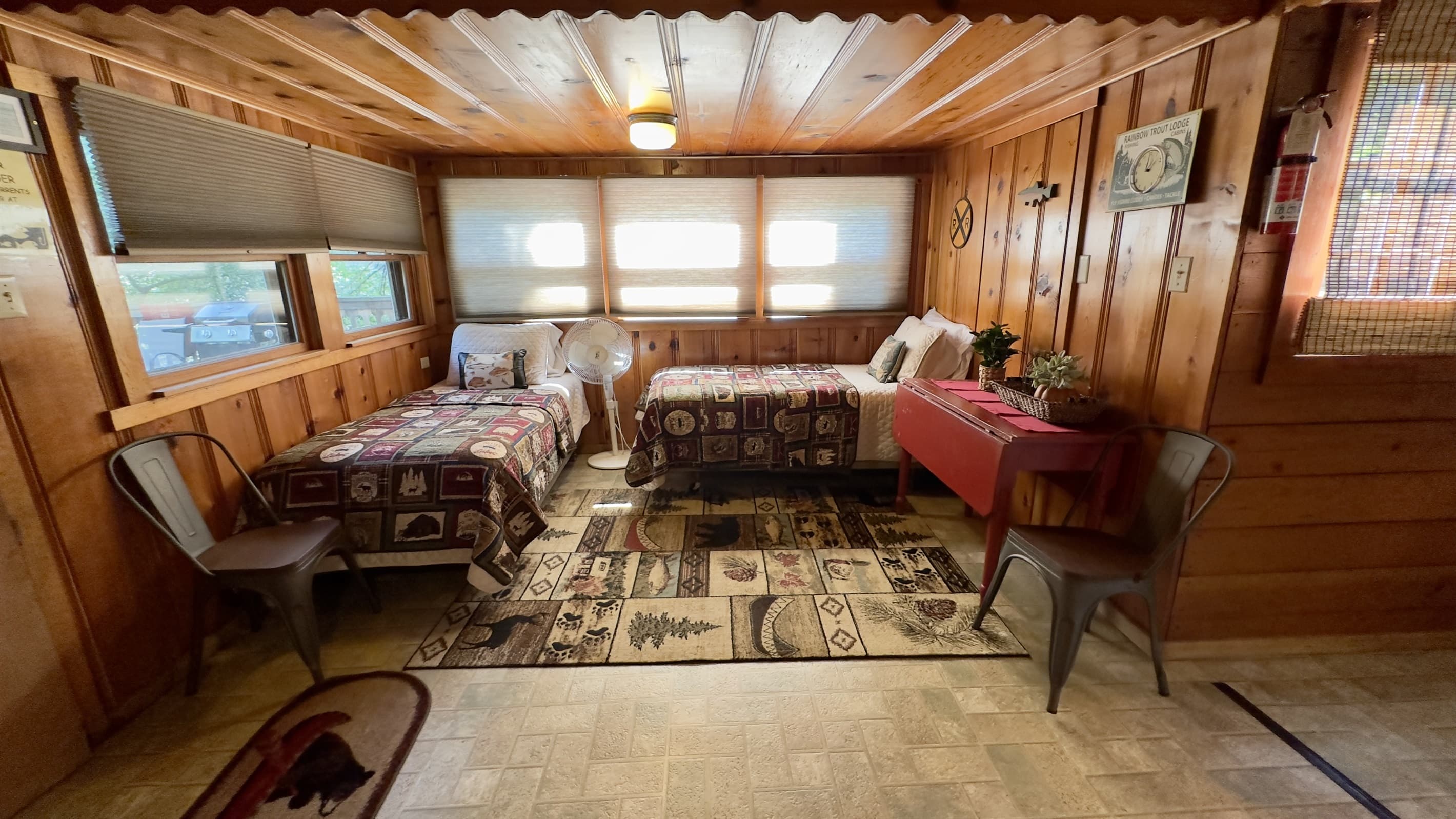 Upper Sac bunk area.