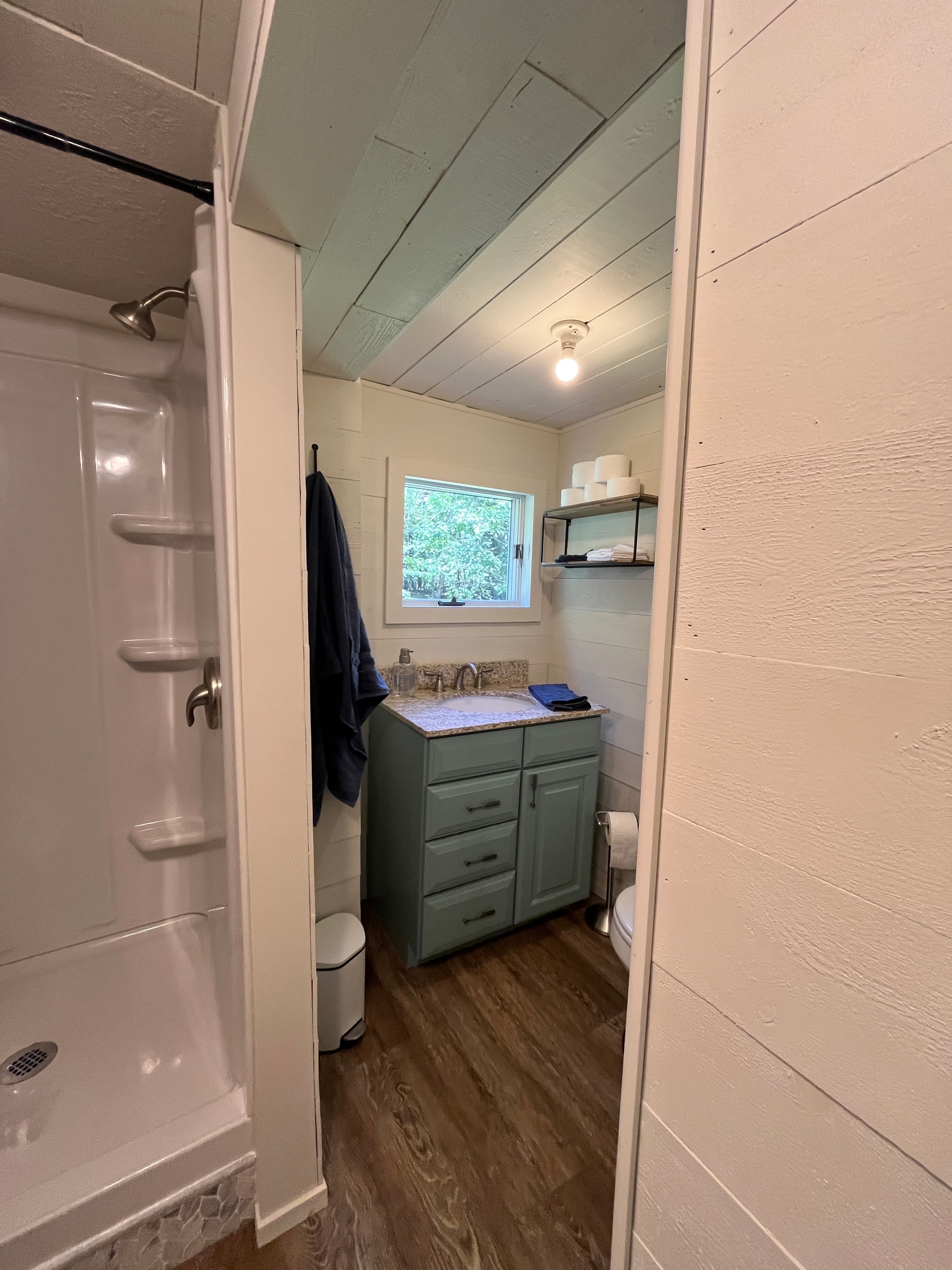 1 bathroom downstairs