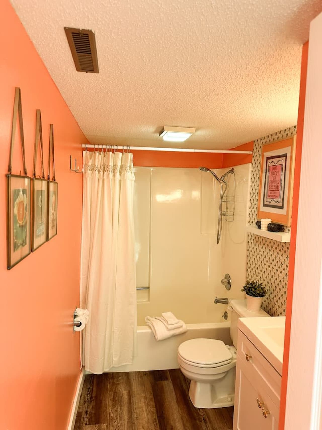 Relax and refresh in a bathroom designed with personality and comfort in mind.