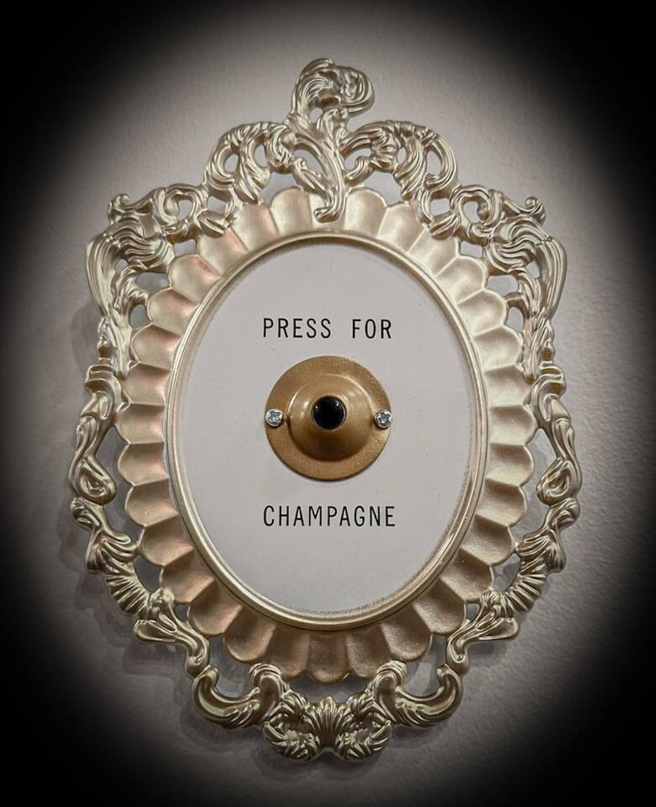 Elevate your stay with whimsical touches like the 'Press for Champagne' button.