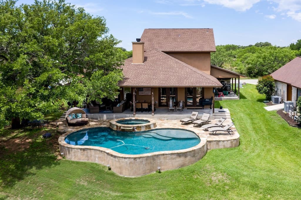 Back of home