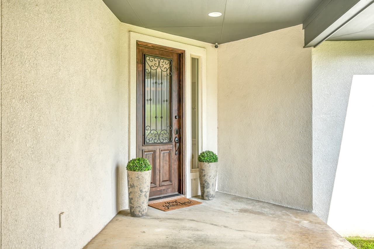Welcome! Front door