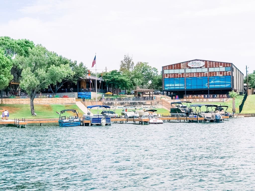 Boat Town! Great for live music and hamburgers. You can also buy a boat - LOL