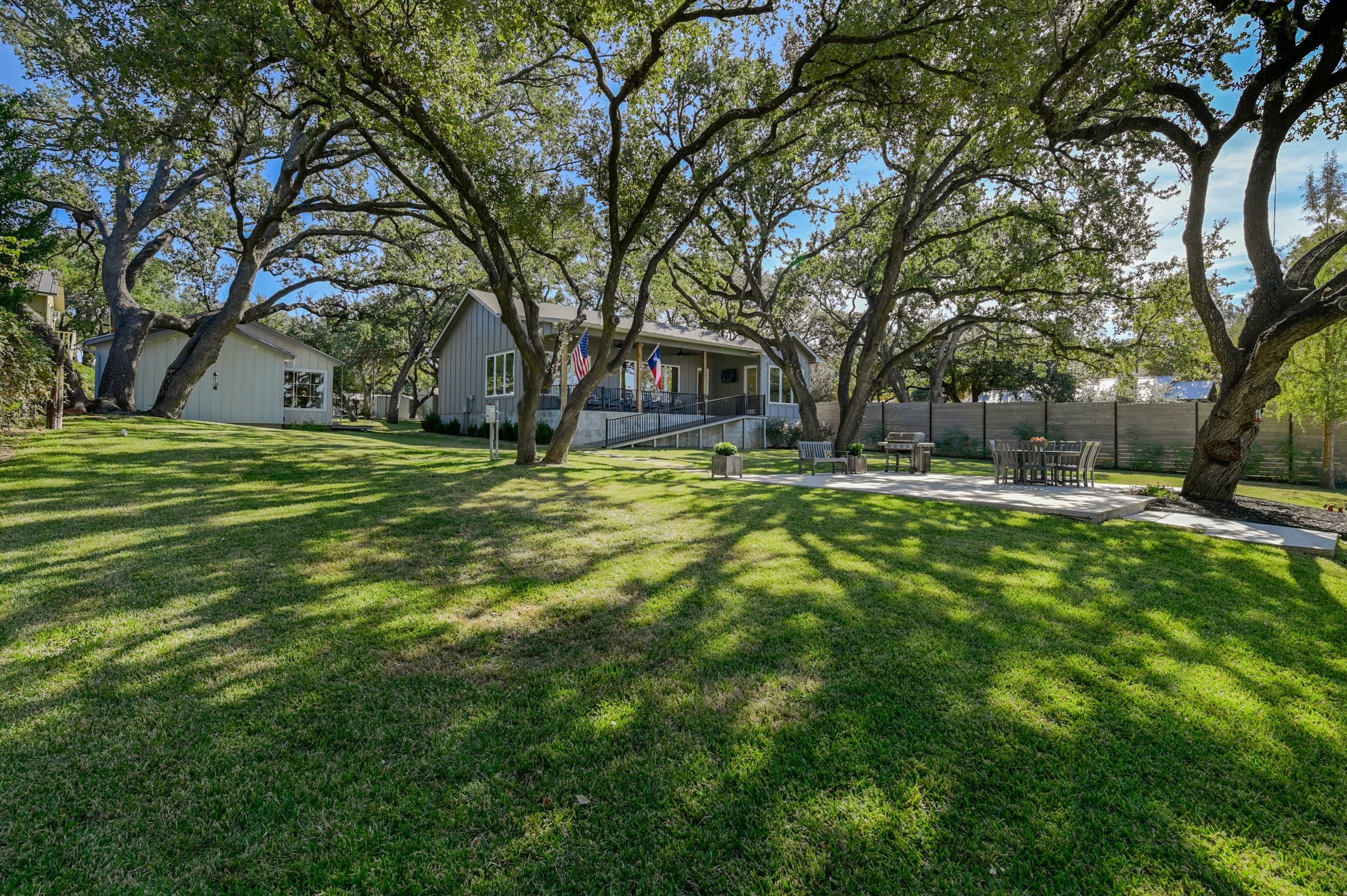 Huge yard
