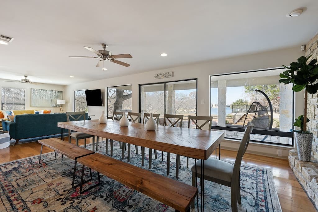 Large open spaces