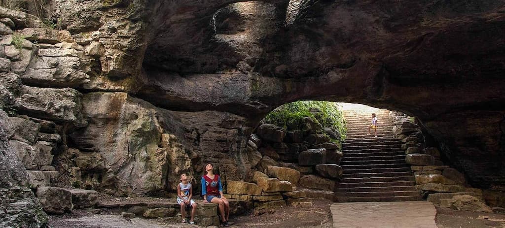 Longhorn Cavern State Park - a short 25 mins away