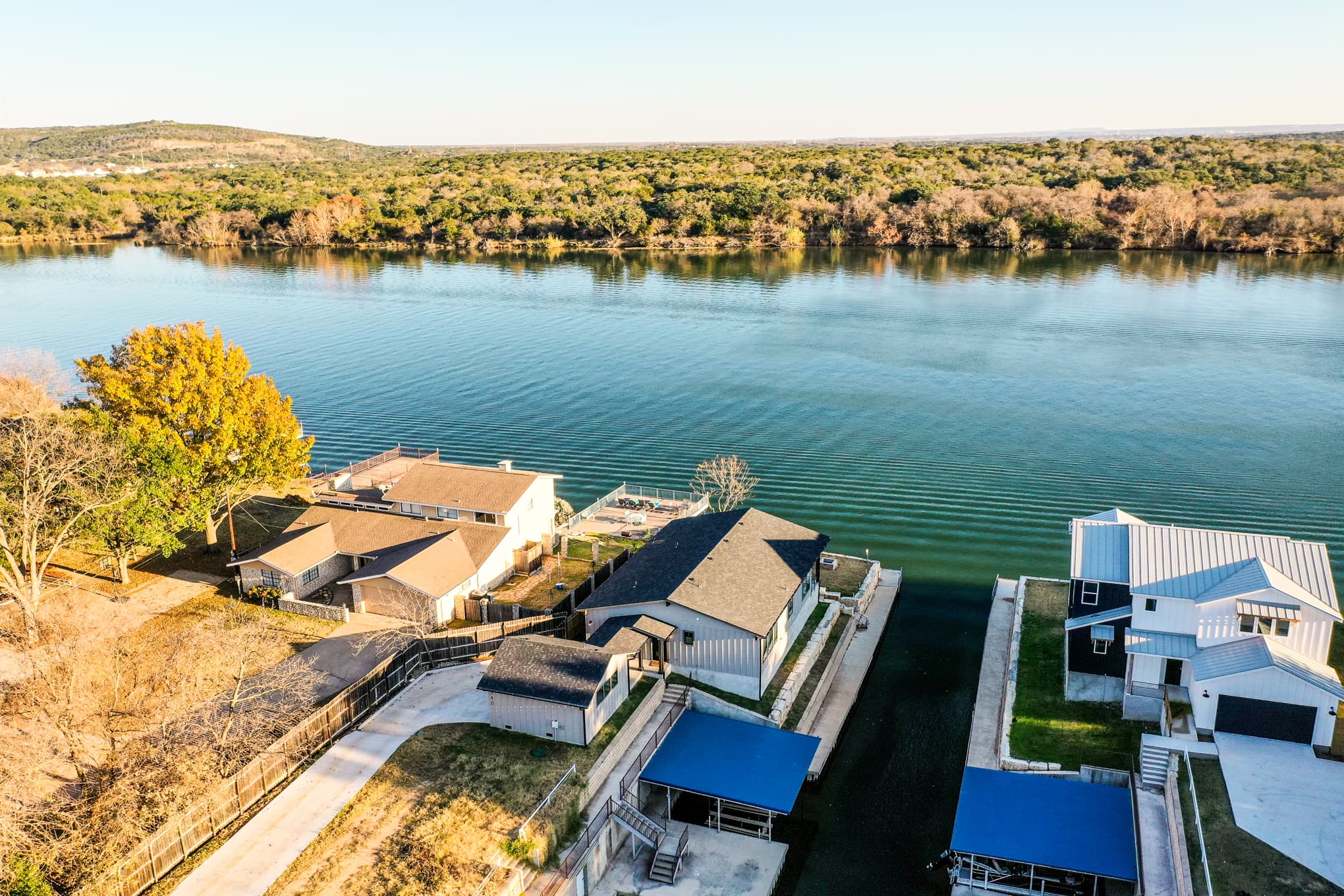 Aerial view of top of home