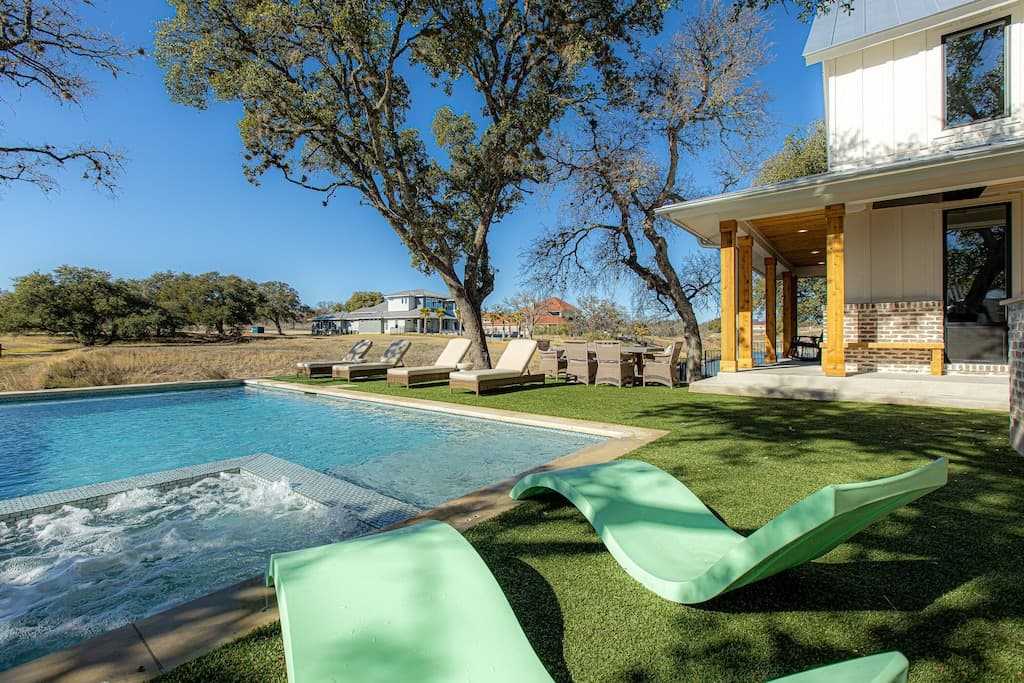 Pool loungers - can be placed in pool on sundeck