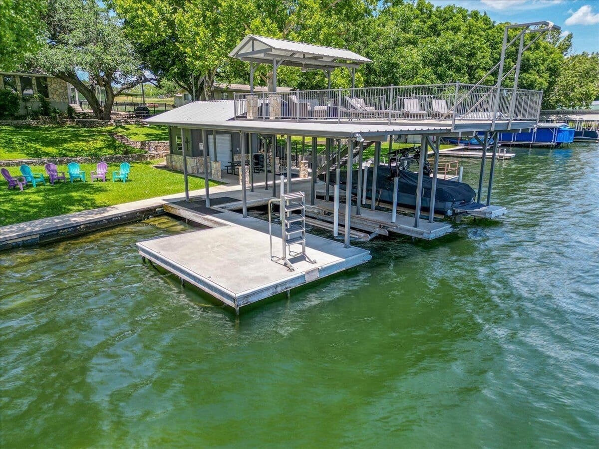 Boat dock - rent or bring a boat. dock space with lift for 22' boat. 