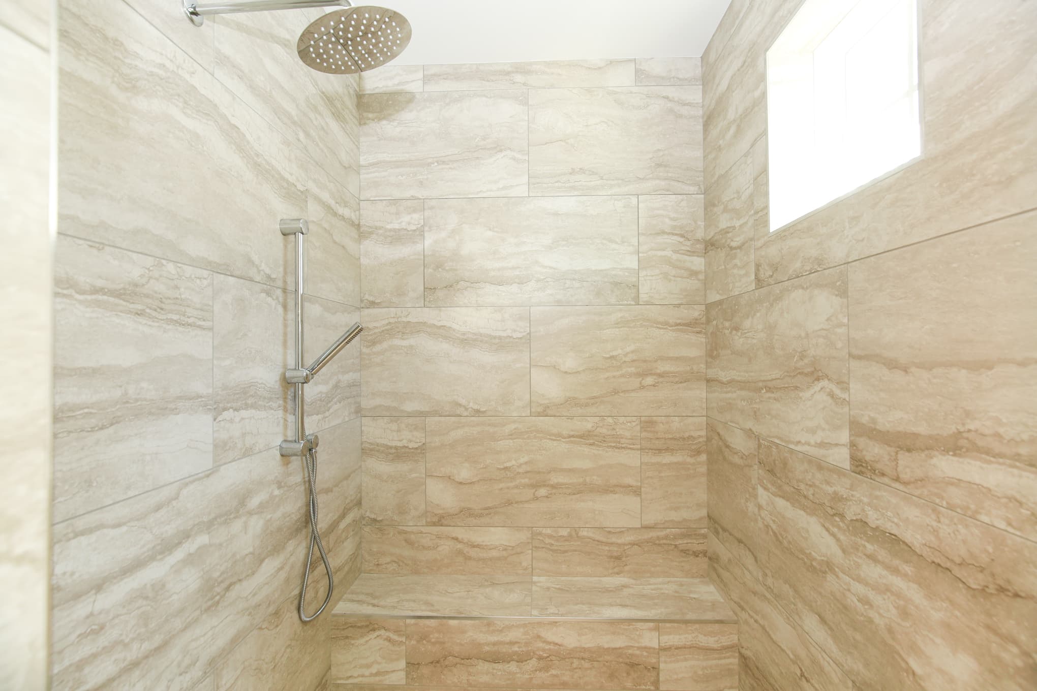 Primary bedroom shower