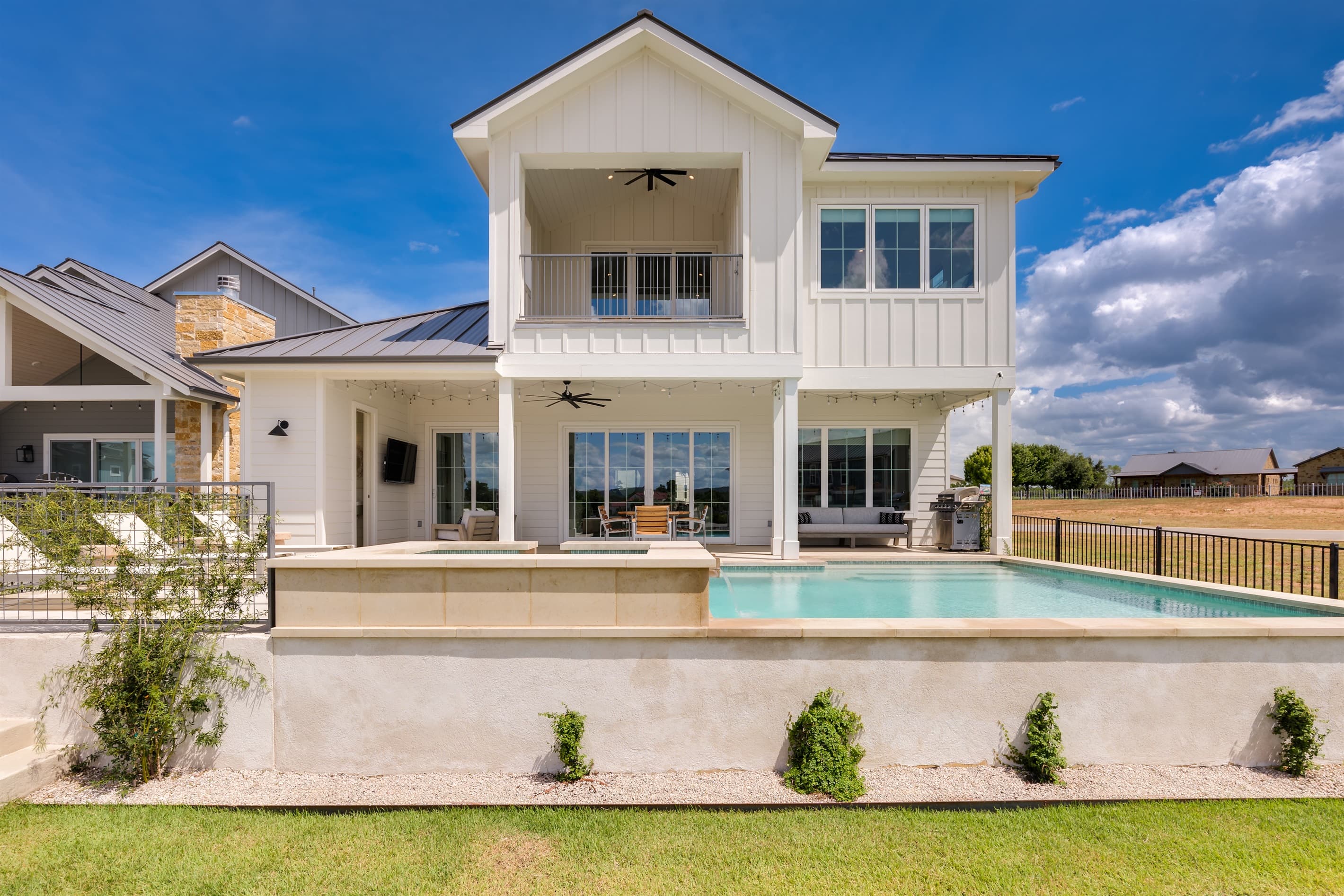 Back of home
