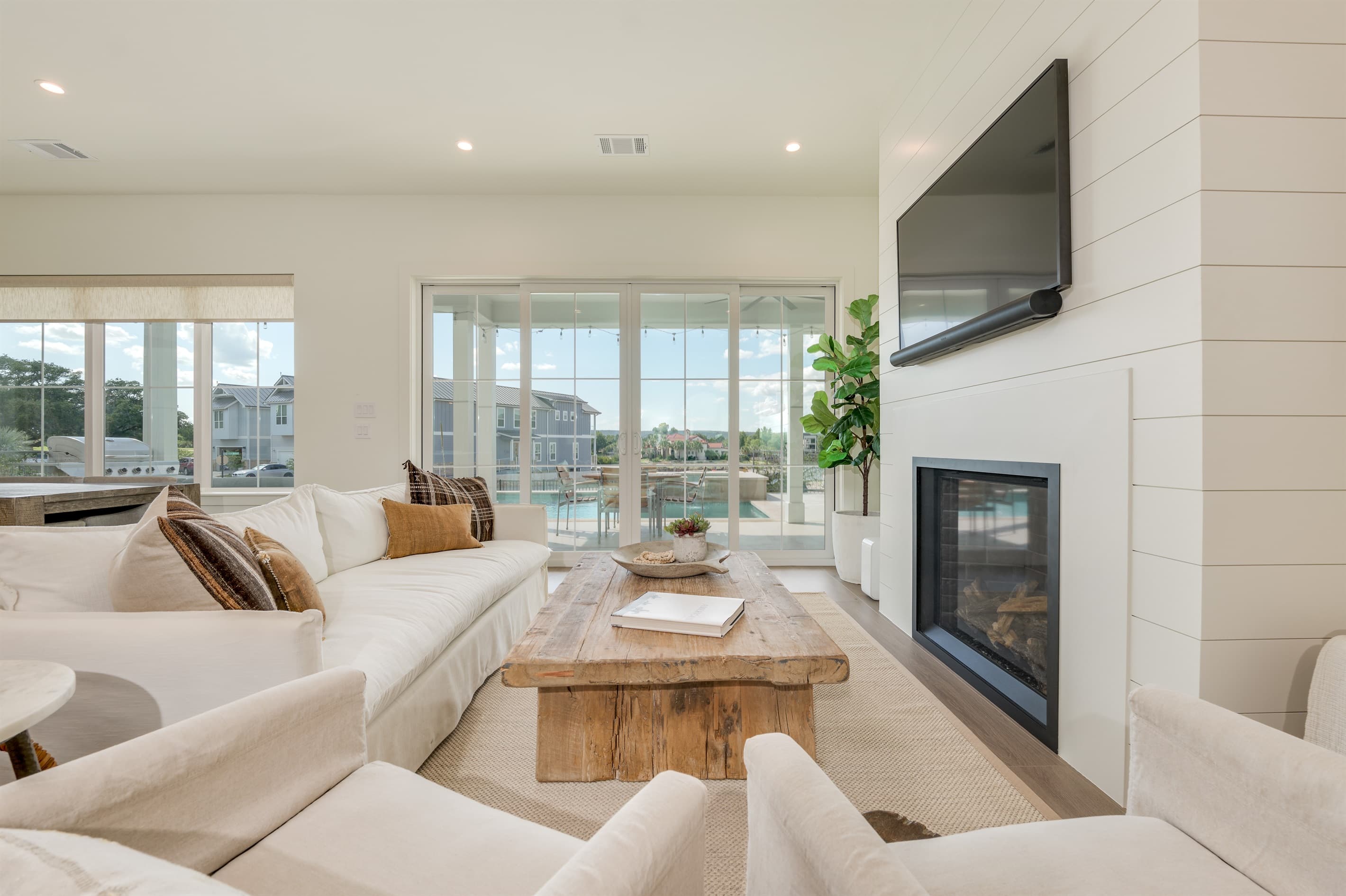 First level living room