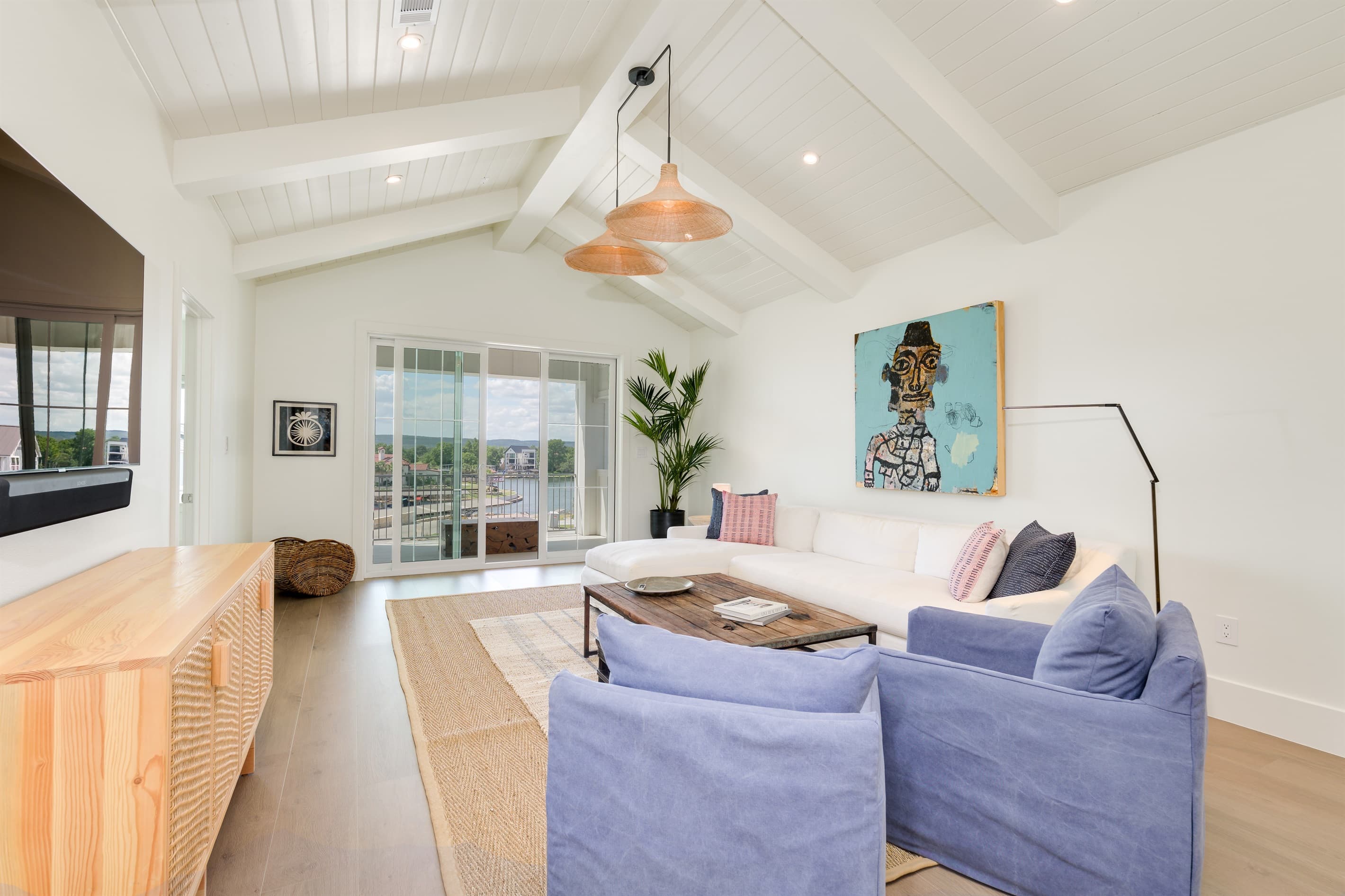 Second level living room