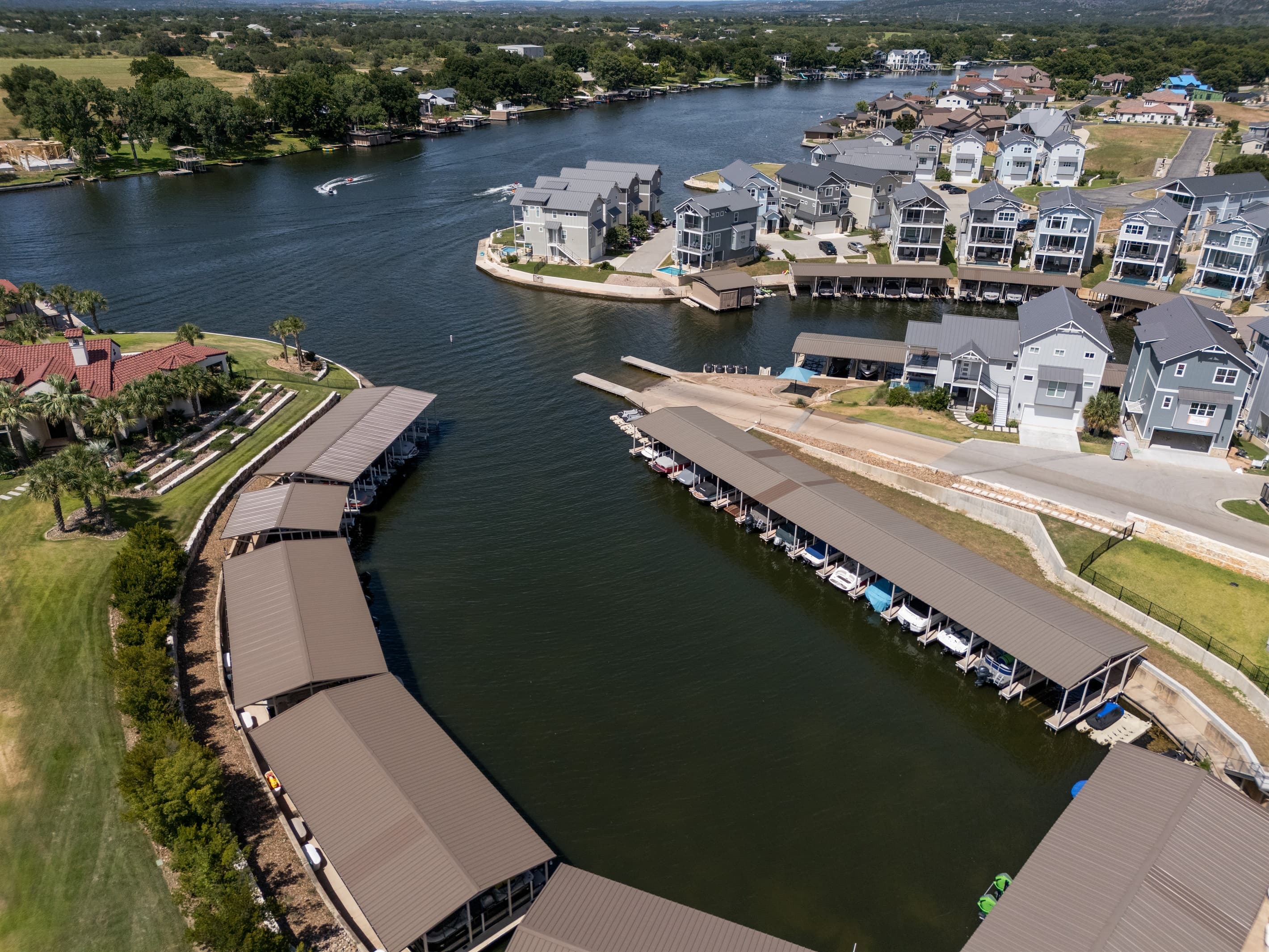 Boat lift is the 3rd slip in on the right and available for use during your stay
