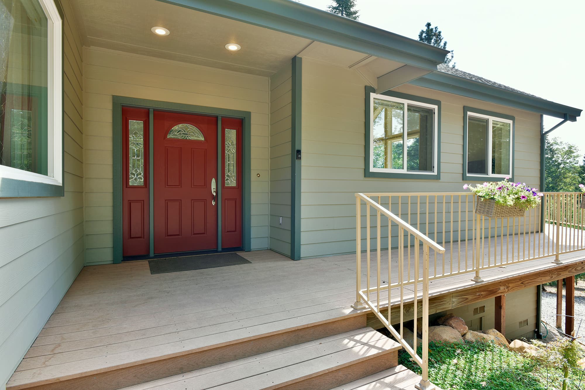 Front entry way
