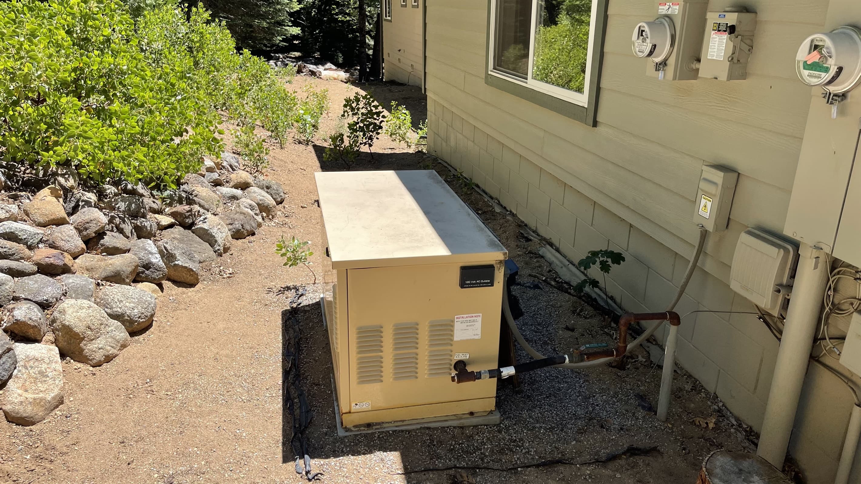 Grid and back up power