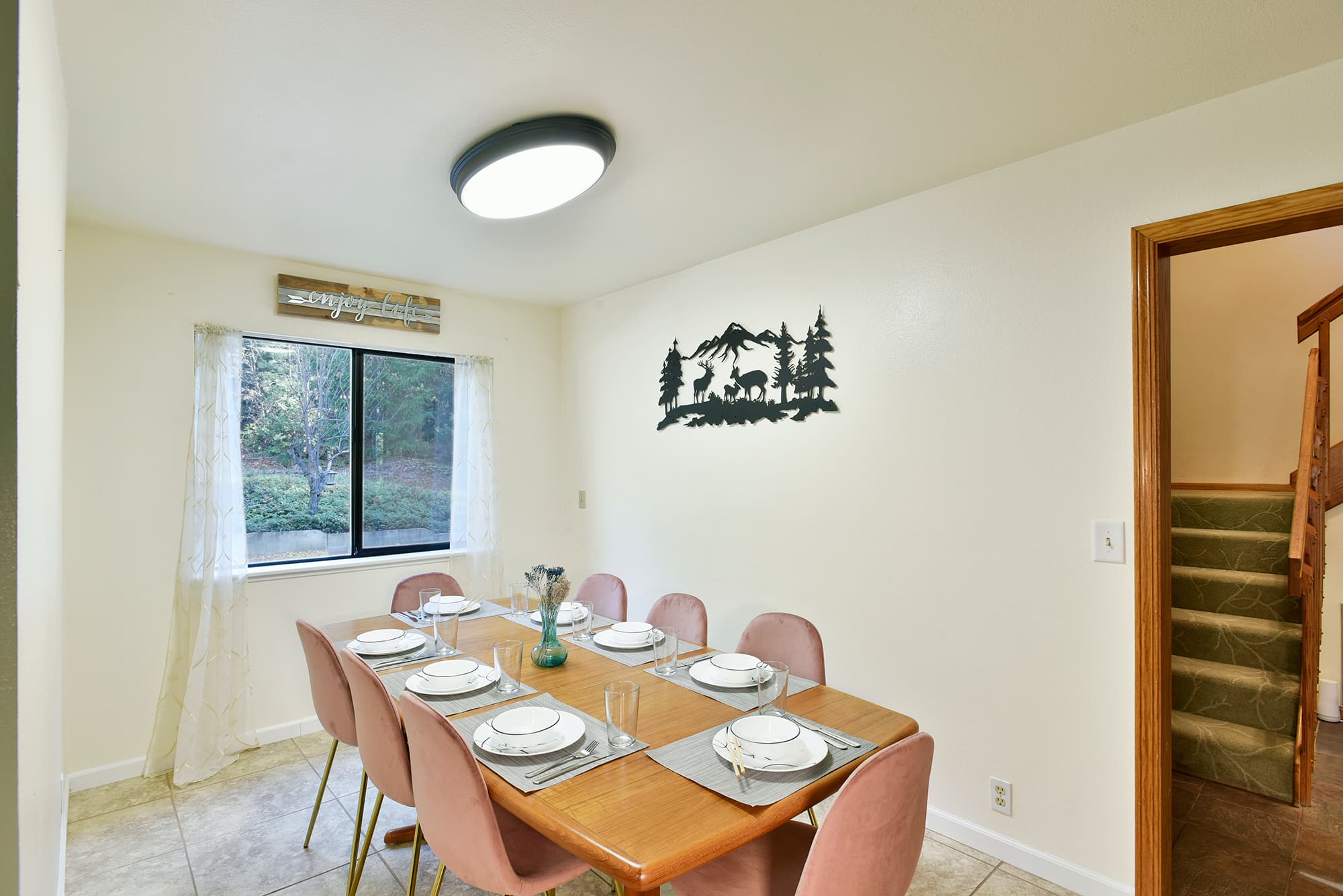 Share a meal with family or friends
